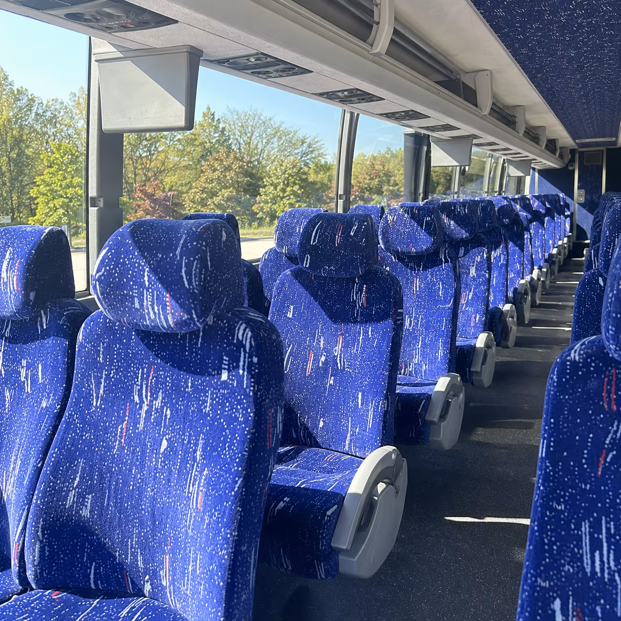 oceanside charter bus inside