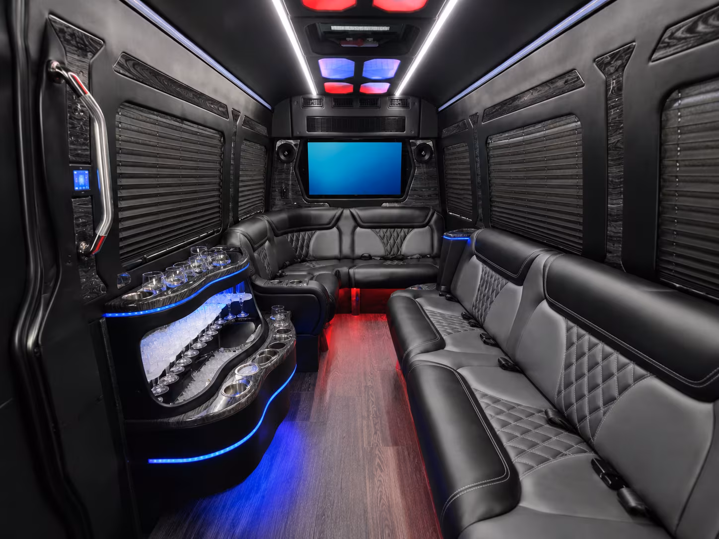 oceanside corporate event transportation onboard seating